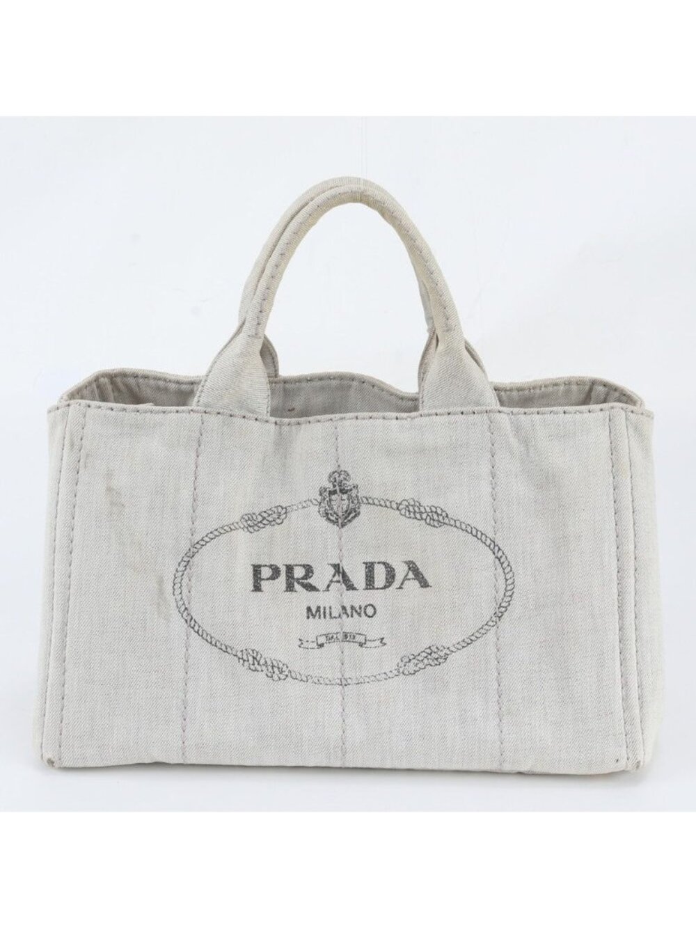 Prada Canapa Tote Bag Shoulder Hand